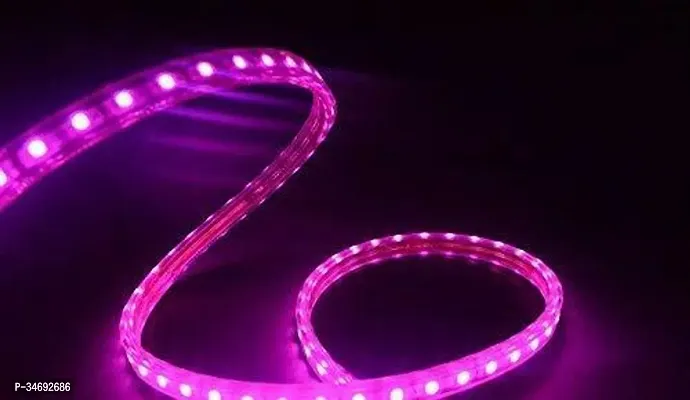 1080 LEDs 15 m Pink Steady Strip Rice Lights (Pack of 1)-thumb3