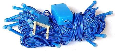 Illuminator 22 LEDs 10 m Blue Steady Bulb Rice Lights Pack of 1-thumb2