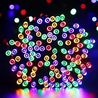 Illuminator 40 LEDs 12 m Multicolor Color Changing Flickering Steady Bulb Rice Lights Pack of 1-thumb2