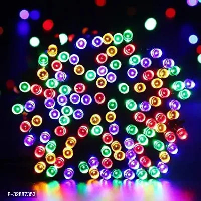 Illuminator 40 LEDs 12 m Multicolor Color Changing Flickering Steady Bulb Rice Lights Pack of 1-thumb3