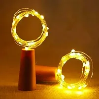 RMSSM 20 LEDs 1.98 m Yellow Steady String Rice Lights Pack of 2-thumb1