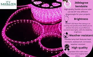 SPARKWORLD 72 LEDs 5 m Pink Steady Strip Rice Lights (Pack of 1)-thumb1