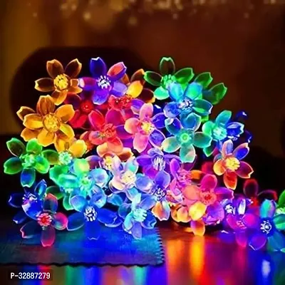 Clickworlds 14 LEDs 12 m Multicolor Color Changing Flower Rice Lights Pack of 1-thumb0