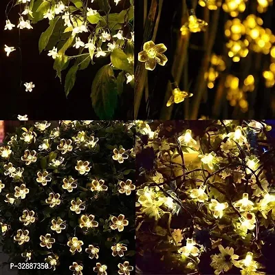 RSP Quality Bit 20 LEDs 5 m Yellow Steady Flower Rice Lights Pack of 1-thumb3