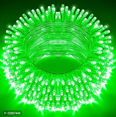 spark world 40 LEDs 11 m Green Steady Bulb Rice Lights Pack of 1