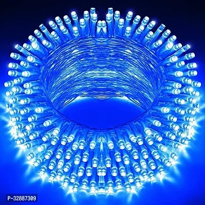 MPROW 40 LEDs 11 m Blue Steady Bulb Rice Lights Pack of 1