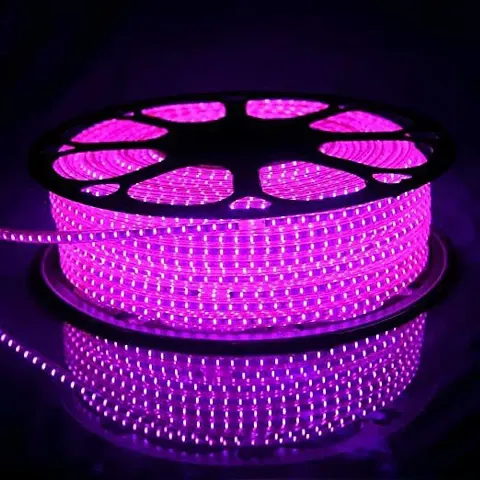 Peafowl led Rope(Strip) Light IP65 with Adapter for Decoration. (Pink, 5 Meter)