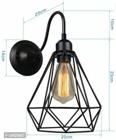 Mazaya Wallchiere Wall Lamp Without Bulb ()-thumb3