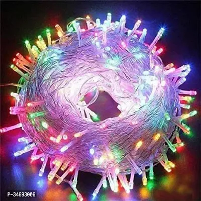 40 LEDs 25.37 m Multicolor Steady Strip Rice Lights (Pack of 1)-thumb0