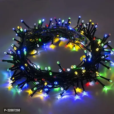 Shoppingdoor 85 LEDs 13.46 m Multicolor Color Changing Candy Rice Lights Pack of 1-thumb2