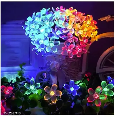 x pulse 14 LEDs 3 m Multicolor Steady Flower Rice Lights Pack of 1-thumb2