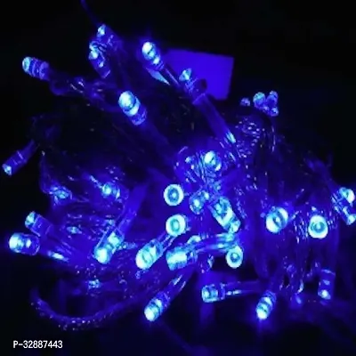 GO HOOKED 75 LEDs 13.97 m Blue Steady String Rice Lights Pack of 1-thumb2