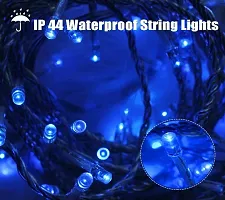 BENHEK 42 LEDs 14 m Blue Steady String Rice Lights Pack of 1-thumb1