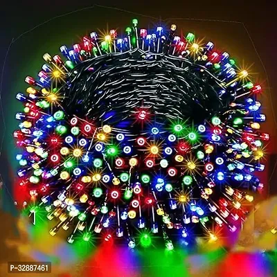 spark world 56 LEDs 11 m Multicolor Steady Bulb Rice Lights Pack of 1-thumb0