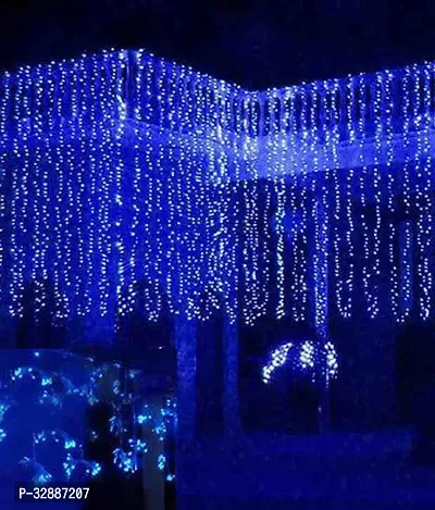 GO HOOKED 75 LEDs 13.97 m Blue Steady String Rice Lights Pack of 1-thumb0