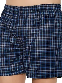 Combed Cotton Premium Checkmate Boxer For Men (Pack of 1)-thumb3