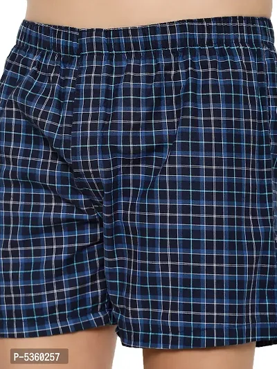 Combed Cotton Premium Checkmate Boxer For Men (Pack of 1)-thumb4