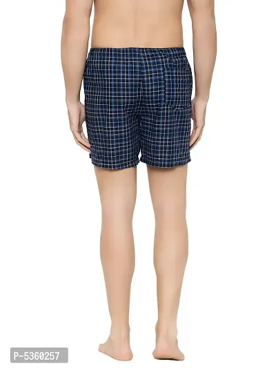 Combed Cotton Premium Checkmate Boxer For Men (Pack of 1)-thumb2