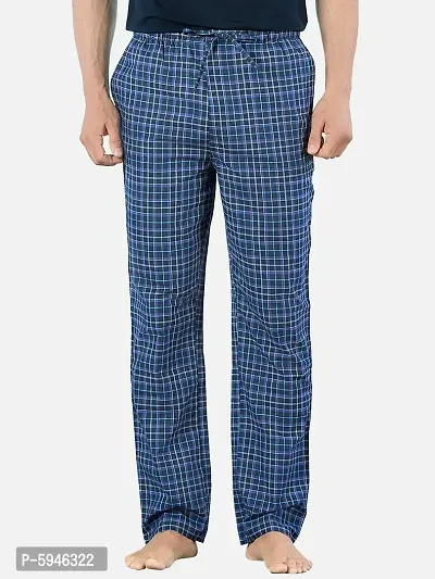 Stylish Super Combed Cotton Premium Checked Pajama for Men (Pack of 2)-thumb2