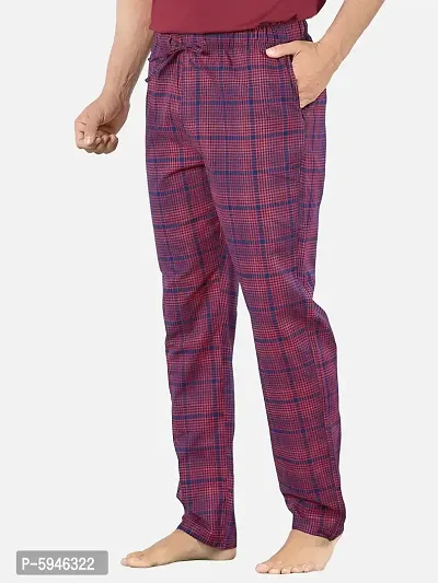 Stylish Super Combed Cotton Premium Checked Pajama for Men (Pack of 2)-thumb4