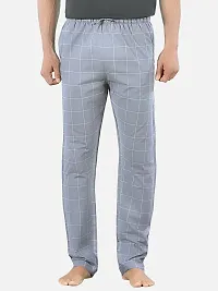 Stylish Super Combed Cotton Premium Checked Pajama for Men (Pack of 2)-thumb1
