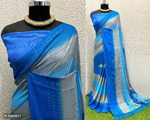 Classic Chiffon Printed Saree with Blouse piece