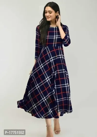 Women Stylish Cotton A-Line Dress