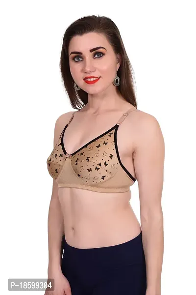 Women's Non-Padded Non-Wired Full Cup Bra-thumb2