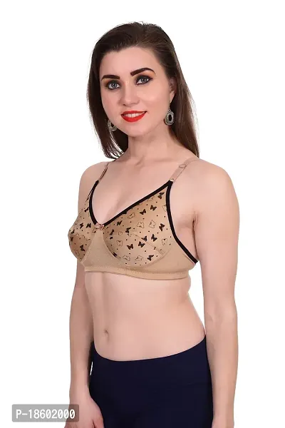 Women's Cotton Non-Padded Non-Wired Full Cup Bra-thumb2