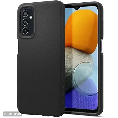 Spigen Essential Sand Blast Back Cover Case Compatible for Samsung Galaxy F23 5G and M23 5G (TPU | Matte Black)