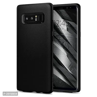 Spigen Liquid Air Back Cover Case Compatible with Samsung Galaxy Note 8 (TPU | Matte Black)