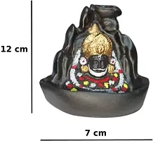 Kavya Craft Khatushyam Backflow Smoke Fountain with 10 pc Scented Incense Cone Decorative Showpiece-thumb3