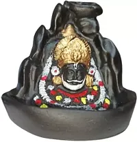 Kavya Craft Khatushyam Backflow Smoke Fountain with 10 pc Scented Incense Cone Decorative Showpiece-thumb1