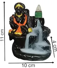 Kavya Craft Hanumanji backflow smoke fountain with 20 pc incense cones-thumb3
