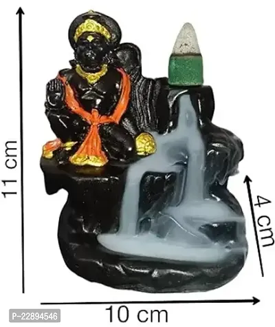 Kavya Craft Hanumanji backflow smoke fountain with 20 pc incense cones-thumb4