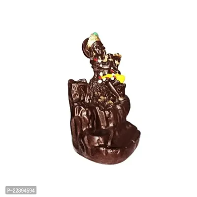 Kavya Craft Lord Krishana  backflow smoke fountain with 10 pcs scented incense cone for home decor Decorative Showpiece-thumb4