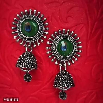 MorPankh Desgin Alloy Beads Studs Earrings For Women