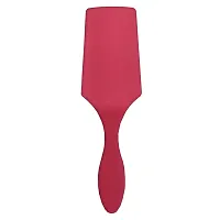 Scarlet Line Large Paddle Hair Brush with Plastic Handle, Air Cushion Paddle Brush with Ball Tip Nylon Bristles Styling n Straightening_Pink Color-thumb1