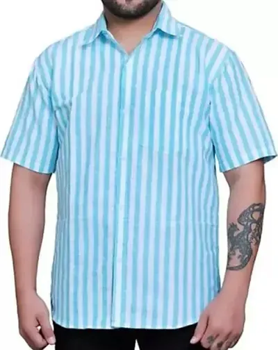 Reliable Cotton Short Sleeves Casual Shirt For Men