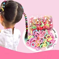 Snowpearl 30 Pieces Kids Hair Accessories Combo - Unicorn Mix Design Hair Clips | Mini Rubber Band | Rabbit Rubber Band - Multicolor-thumb3