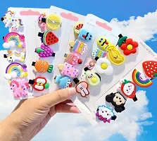 10 Pieces Multicolor Unicorn Hairpin with Alligator, Hair Clips , Soft Clip, and 02 Pieces Plastic Hair Bands - Hair Accessories for Girls, Kids Girls Toddler andndash; Assorted Color and Design-thumb4