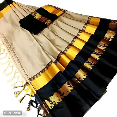 Classic Cotton Silk Saree with Blouse piece