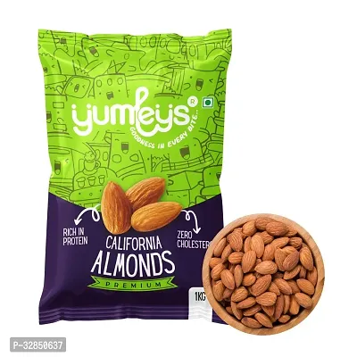 Yumleys Premium California Almonds, 1kg-thumb0