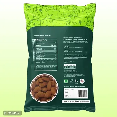 Yumleys Premium California Roasted  Salted Almonds, 500g-thumb5