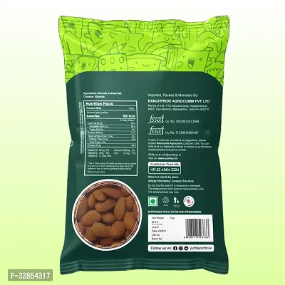 Yumleys Premium California Roasted  Salted Almonds, 1kg-thumb3