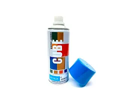 Cube Aerosol Spray Paint Can 400ml Multipurpose (SKY BLUE)-thumb2