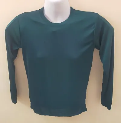 Stylish Solid Long Sleeves T-Shirt For Men