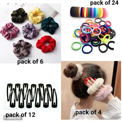 Girls' Fashion Hair Accessories Combo Pack of  46