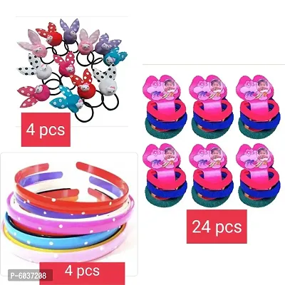 Girls' Fashion Hair Accessories Combo Pack  of 32