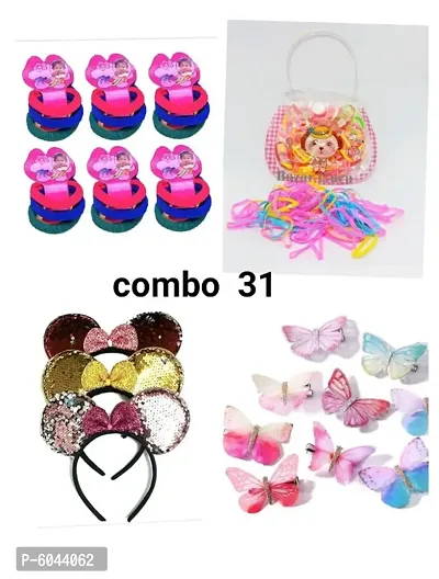 Girls' Fashion Hair Accessories Combo Pack 31